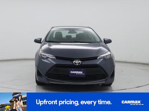 Blue 2017 Toyota Corolla LE