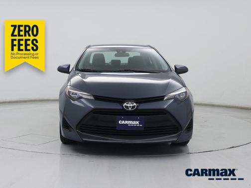 Blue 2017 Toyota Corolla LE