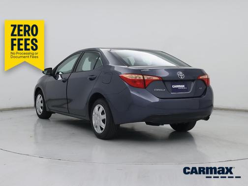 Blue 2017 Toyota Corolla LE