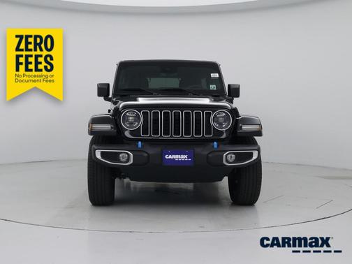 Black 2024 Jeep Wrangler 4xe Sahara
