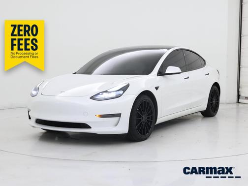 White 2021 Tesla Model 3 Standard Range Plus