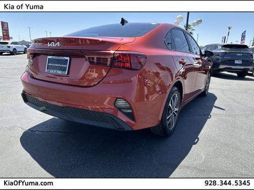Fire Orange 2024 Kia Forte LXS