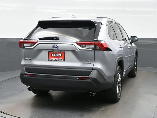 Silver Sky Metallic 2022 Toyota RAV4 Hybrid XLE Premium