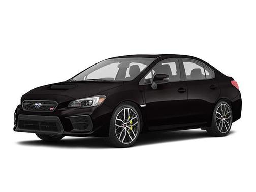 Crystal Black Silica 2020 Subaru WRX STI Limited w/Wing