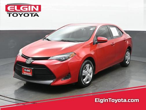 Barcelona Red Metallic 2019 Toyota Corolla LE