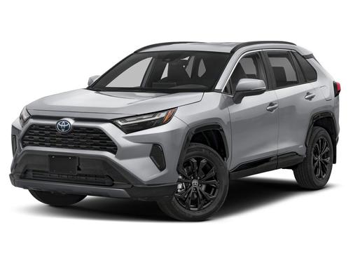 Silver Sky Metallic 2024 Toyota RAV4 Hybrid SE