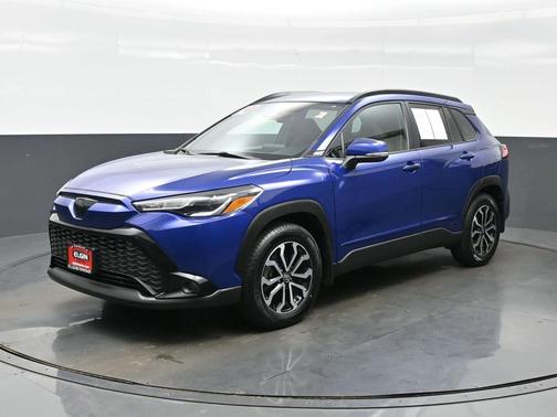 Blue Crush Metallic 2024 Toyota Corolla Hybrid SE