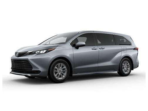 Celestial Silver Metallic 2025 Toyota Sienna LE