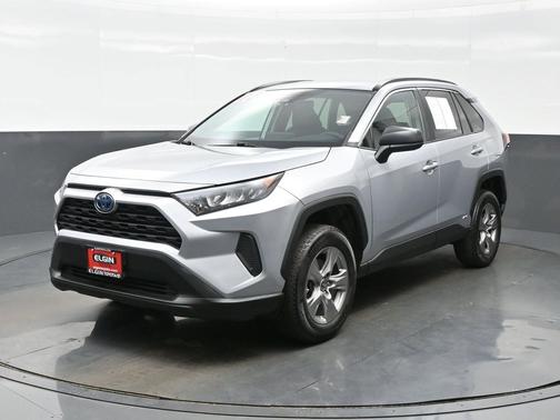 Silver Sky Metallic 2022 Toyota RAV4 Hybrid LE