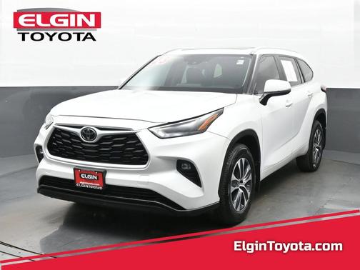 Wind Chill Pearl 2023 Toyota Highlander XLE