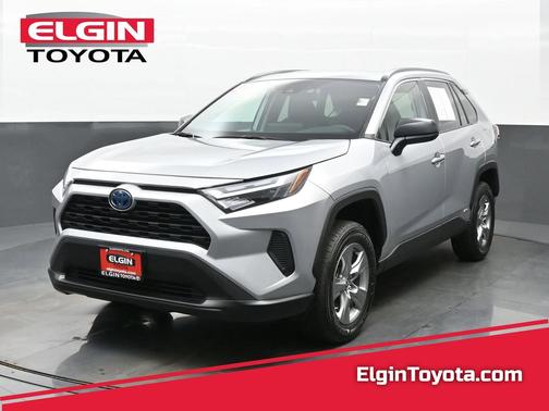 Silver Sky Metallic 2024 Toyota RAV4 Hybrid LE
