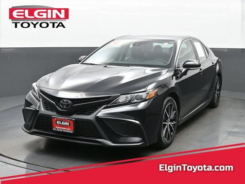 Midnight Black Metallic 2024 Toyota Camry SE