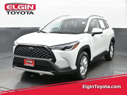 Wind Chill Pearl 2023 Toyota Corolla Cross LE