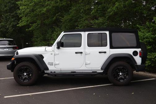 Bright White Clearcoat 2020 Jeep Wrangler Unlimited Sport