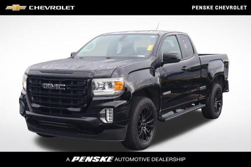 Onyx Black 2021 GMC Canyon Elevation