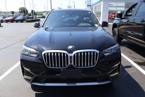 Black Sapphire Metallic 2024 BMW X3 xDrive30i