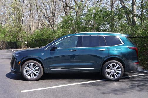 Emerald Lake Metallic 2025 Cadillac XT6 Premium Luxury AWD