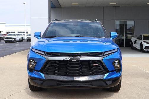 Riptide Blue Metallic 2026 Chevrolet Blazer RS