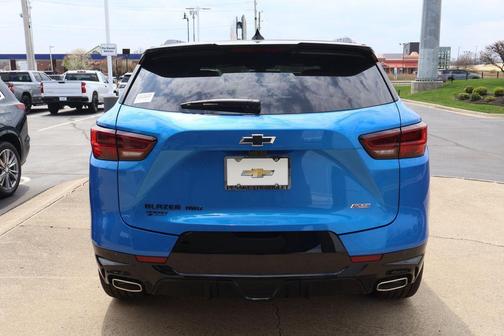 Riptide Blue Metallic 2026 Chevrolet Blazer RS