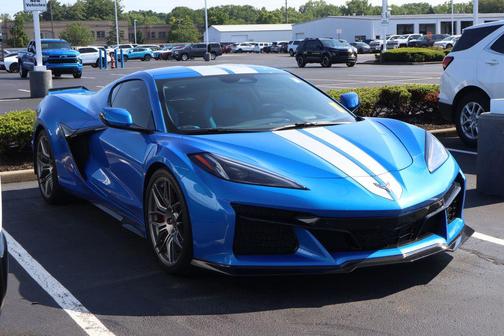 Riptide Blue Metallic 2025 Chevrolet Corvette Z06