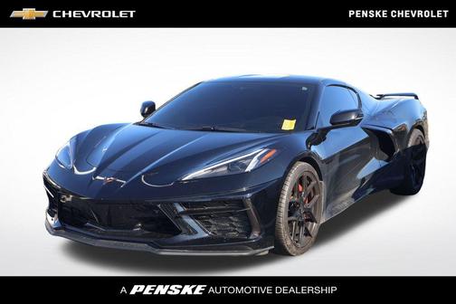 Black 2022 Chevrolet Corvette Stingray w/3LT