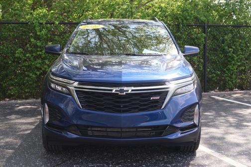 Blue Glow Metallic 2022 Chevrolet Equinox AWD RS