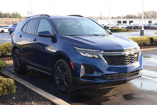 Blue Glow Metallic 2022 Chevrolet Equinox AWD RS