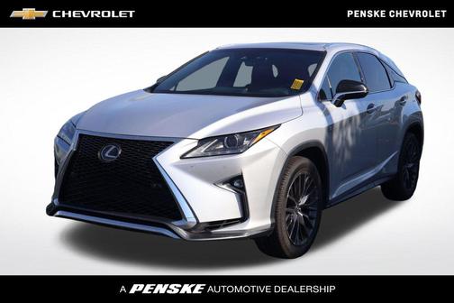 Silver Lining Metallic 2016 Lexus RX 350 F Sport