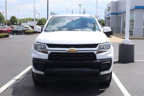 Summit White 2022 Chevrolet Colorado LT