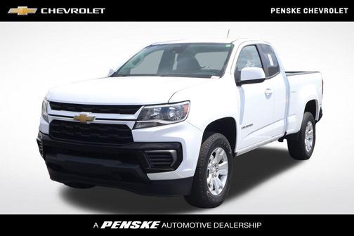 Summit White 2022 Chevrolet Colorado LT