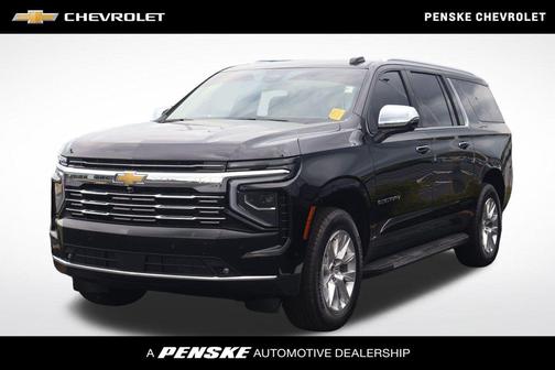 Black 2025 Chevrolet Suburban Premier
