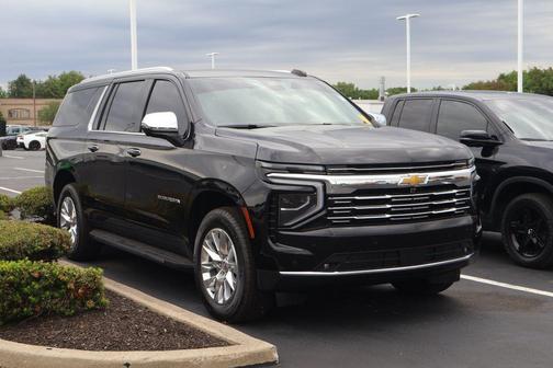 Black 2025 Chevrolet Suburban Premier