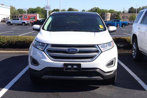 Oxford White 2015 Ford Edge SEL