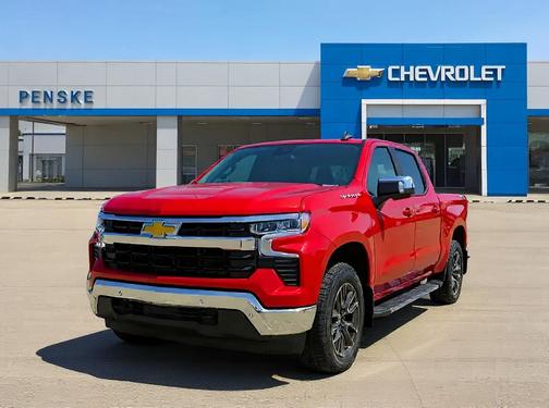 Red Hot 2026 Chevrolet Silverado 1500 LT