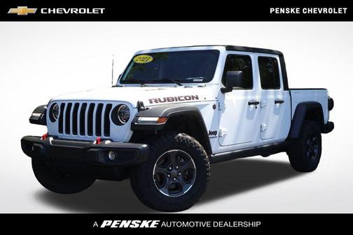 Bright White Clearcoat 2021 Jeep Gladiator Rubicon