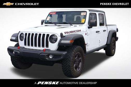 Bright White Clearcoat 2021 Jeep Gladiator Rubicon