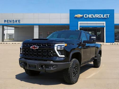 Black 2026 Chevrolet Silverado 2500 Crew Cab, Standard Bed, XR2, 4WD