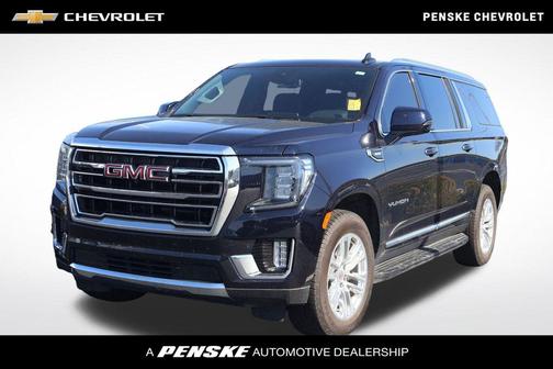 Midnight Blue Metallic 2024 GMC Yukon XL SLT