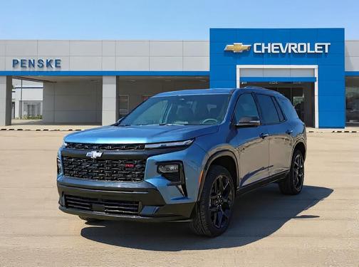 Lakeshore Blue Metallic 2026 Chevrolet Traverse RS