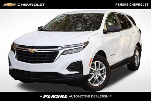 Summit White 2024 Chevrolet Equinox LS