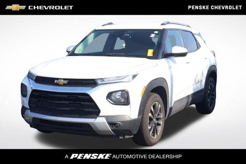 Summit White 2022 Chevrolet Trailblazer LT