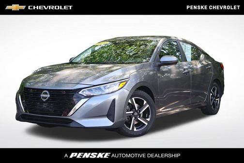 Gun Metallic 2024 Nissan Sentra SV