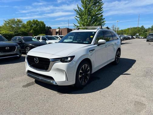 Rhodium White Premium 2025 Mazda CX-90 3.3 Turbo S Premium Plus