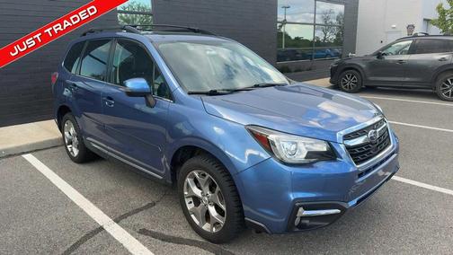 Quartz Blue Pearl 2018 Subaru Forester 2.5i Touring