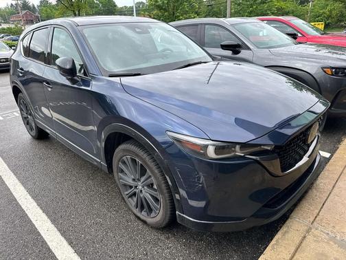 Deep Crystal Blue Mica 2023 Mazda CX-5 2.5 Turbo