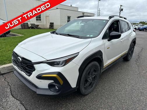 Crystal White Pearl 2024 Subaru Crosstrek Sport