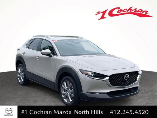 Platinum Quartz Metallic 2024 Mazda CX-30 2.5 S Preferred Package