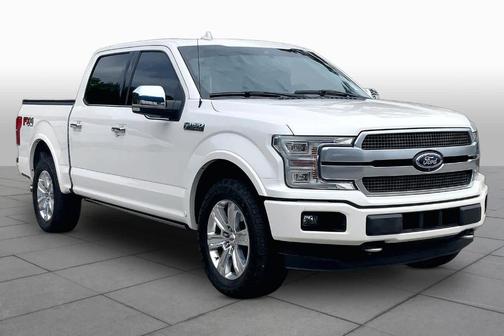 White Platinum Tri-Coat Metallic 2019 Ford F-150 Platinum