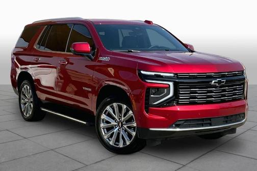 Radiant Red 2025 Chevrolet Tahoe High Country
