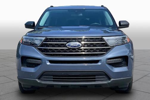 Infinite Blue Metallic Tinted Clearcoat 2021 Ford Explorer XLT
